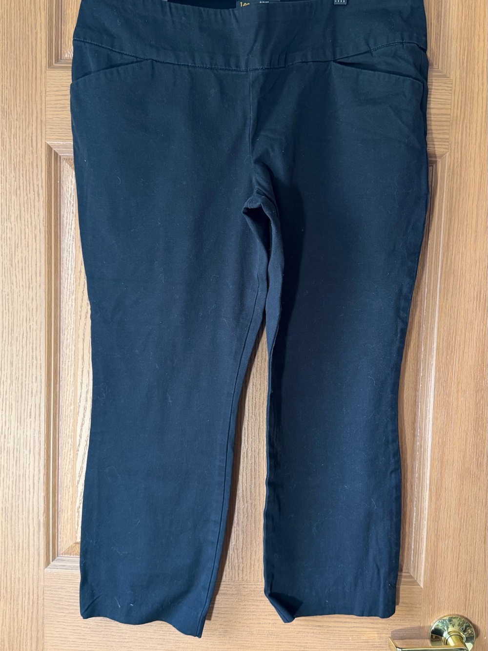 Lee Girls' Black Capri Active Leggings